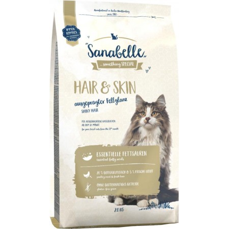 Bosch Sanabelle (Санабель) Hair & Skin корм для кошек для красоты кожи и шерсти 2 кг